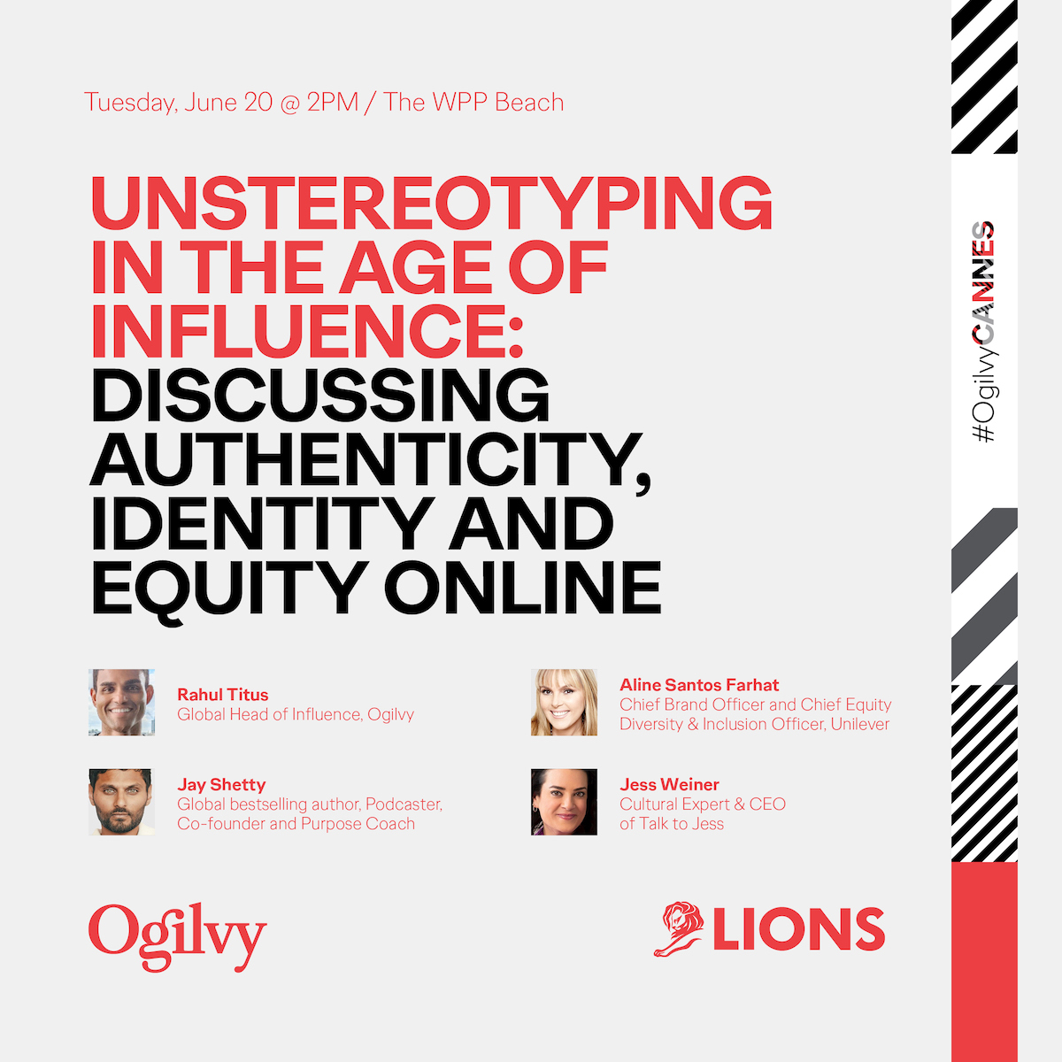 Unstereotyping in the age of influence: discussing authenticity, identity and equity online