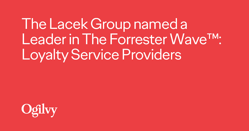 The Lacek Group Named Loyalty Leader in Forrester Wave