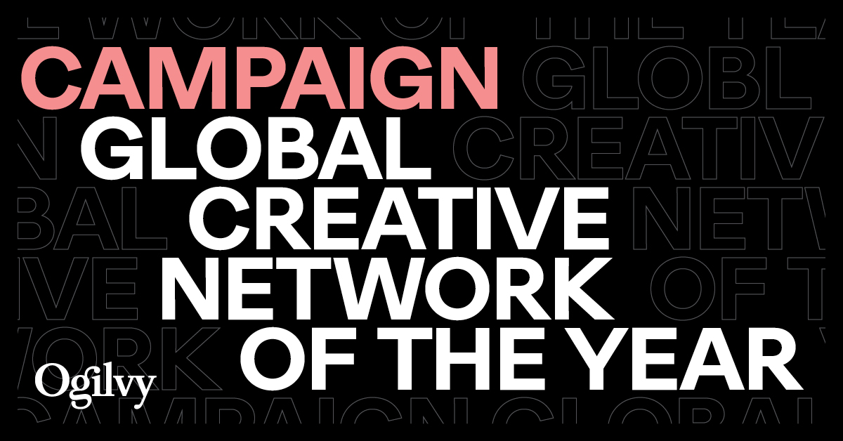 Ogilvy Named Global Creative Network of the Year by Campaign For Second ...