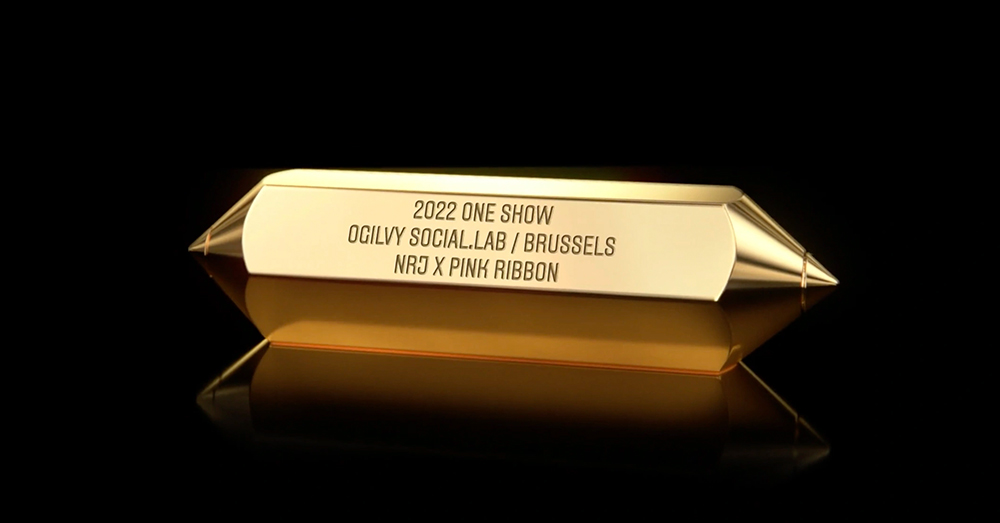 Ogilvy Social.Lab wins gold at The One Show 2022 with #MixForBoobs for NRJ Belgium and Pink Ribbon Belgium