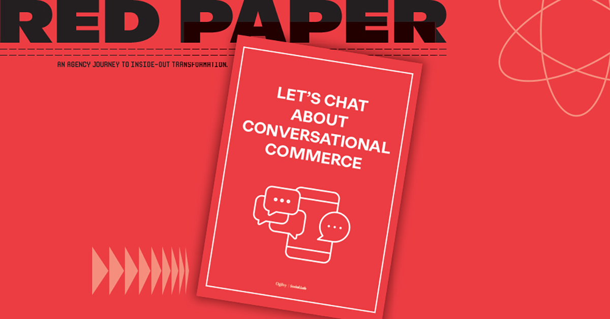 Let's chat about conversational commerce