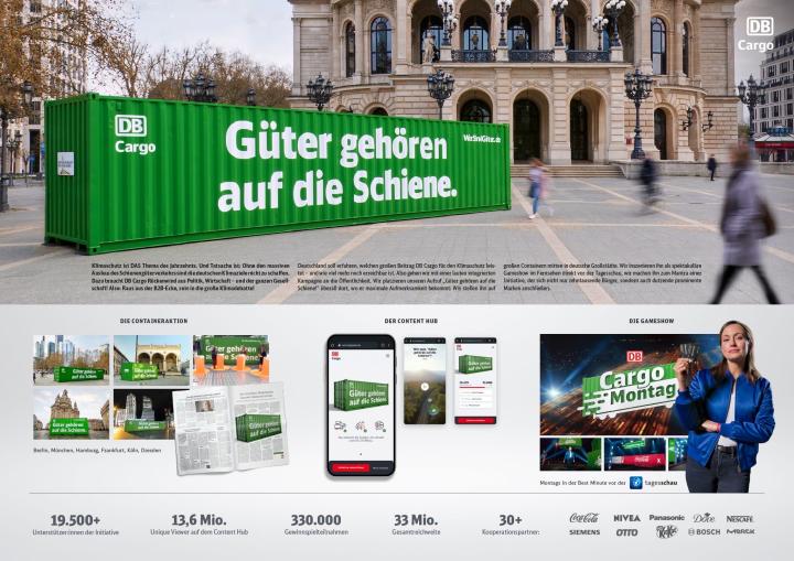 Güter gehören auf die Schiene – DB Cargo Güter gehören auf die Schiene – DB Cargo