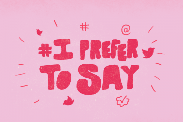 Logo de la campaña de I Prefer Say (Tamaño mobil)