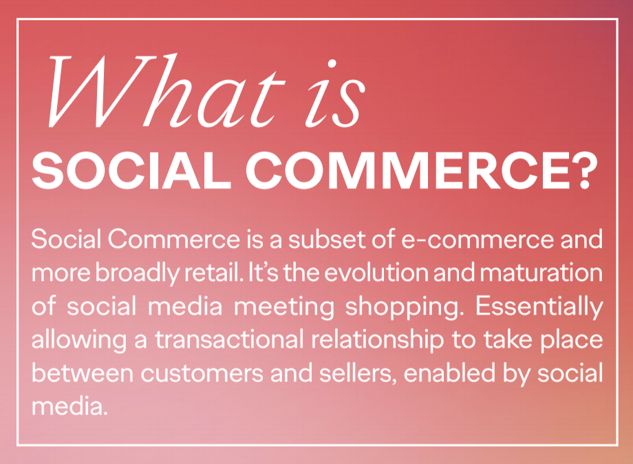 Social Commerce