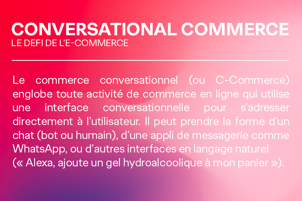 Commerce conversationnel