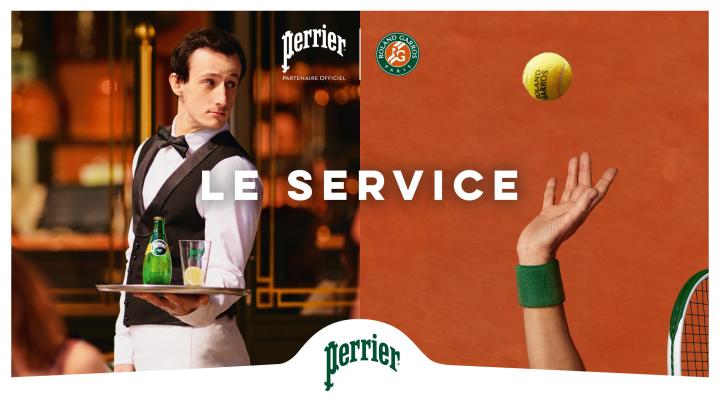 Perrier x Roland-Garros x Ogilvy Paris - Le Service