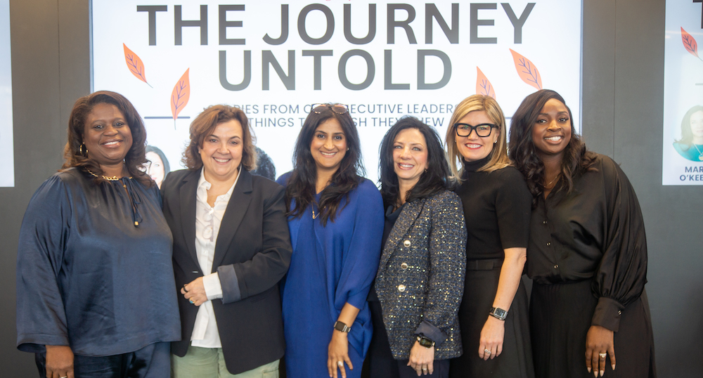 left to right: Stacey Ryan-Cornelius; Sophie Hoffstetter; Shruti Tiwari; Maria O'Keeffe; Stephanie Ricke; Tope Ajala