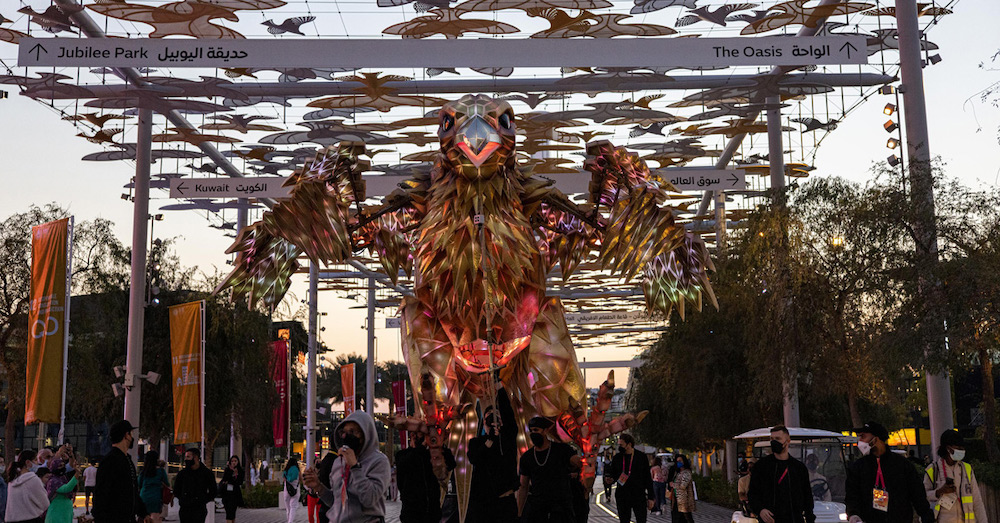 Expo 202 Dubai Golden Falcon