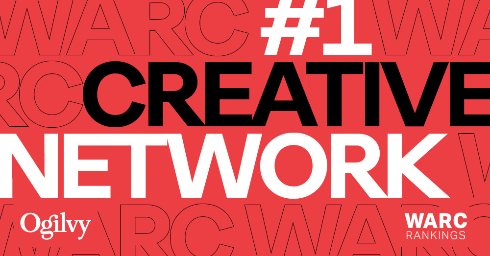 Ogilvy Tops WARC Creative 100