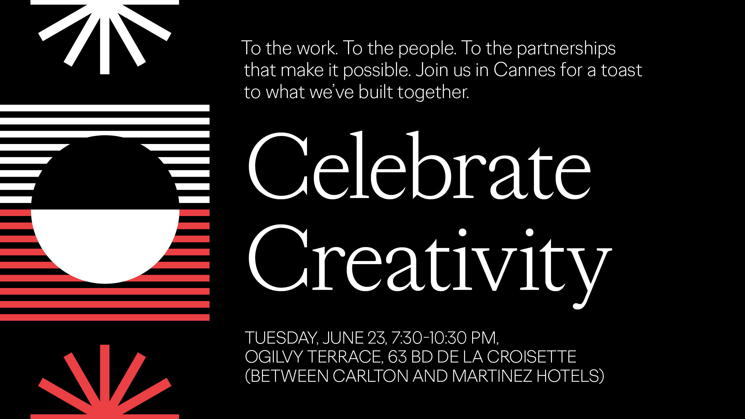 Celebrating Creativity invite