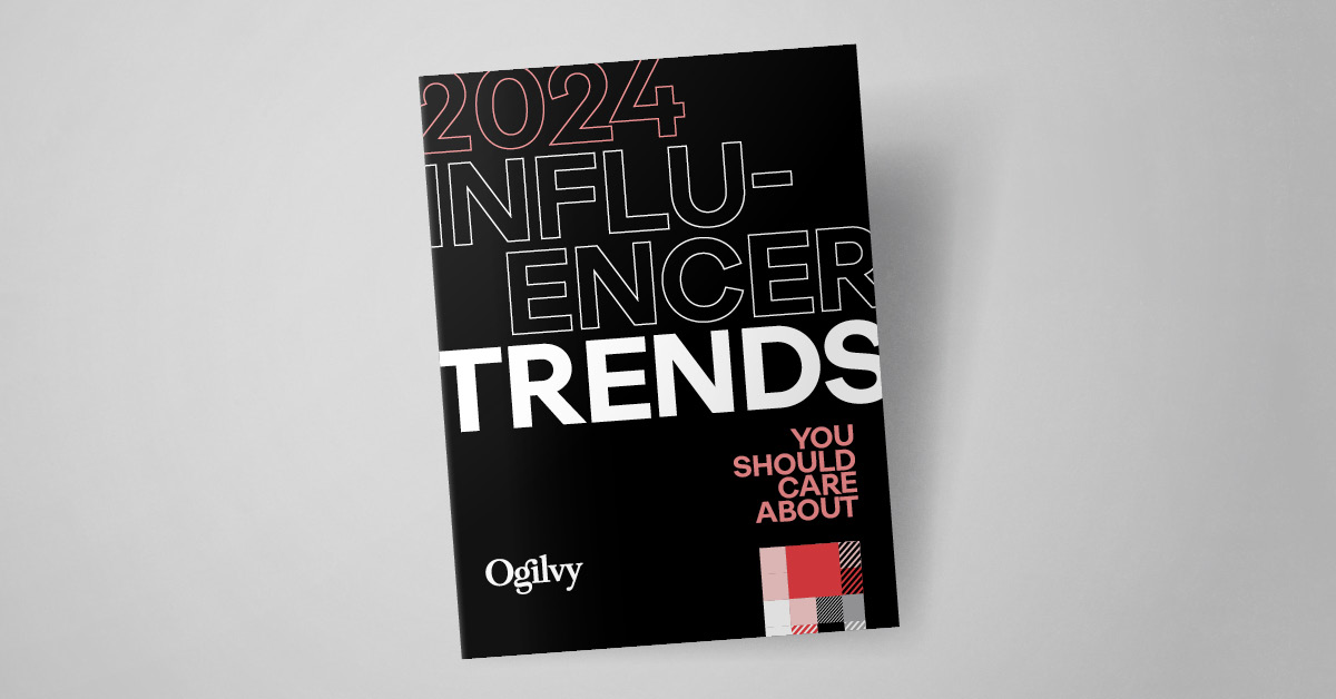 Cover image of report "2024 Influencer Trends You Should Care About"