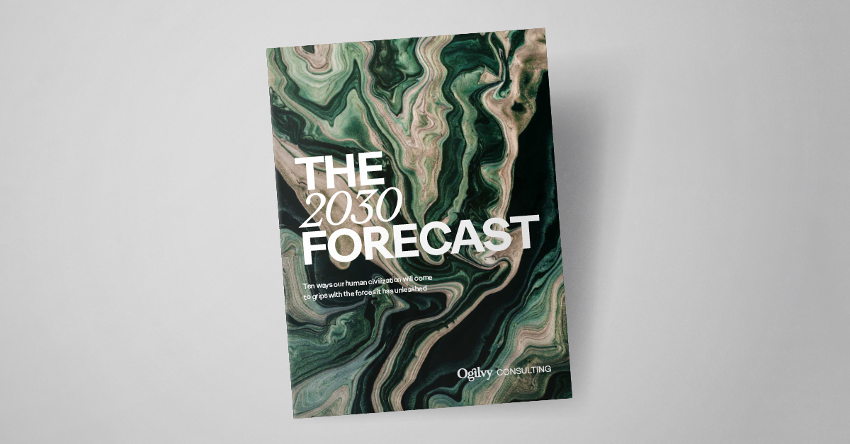 Cover image of the report "The 2030 Forecast"