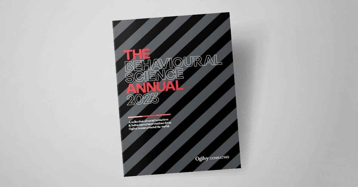 Cover image of The Behavioral Science Annual 2023 report