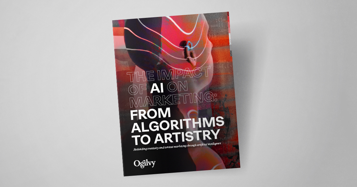 Cover image of the report The Impact of AI in Marketing: From Algorithms to Artistry
