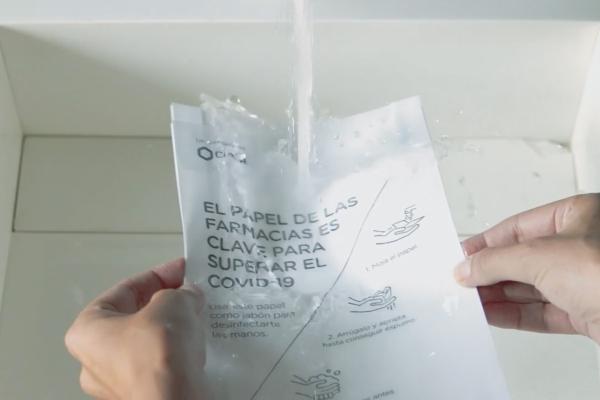 Handwashing Paper - Cinfa | Ogilvy