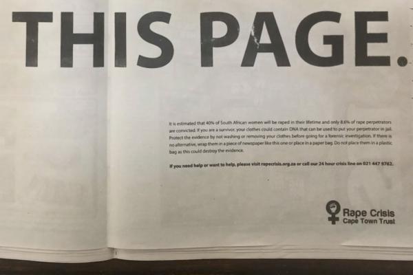 The Rape Page - Rape Crisis | Ogilvy