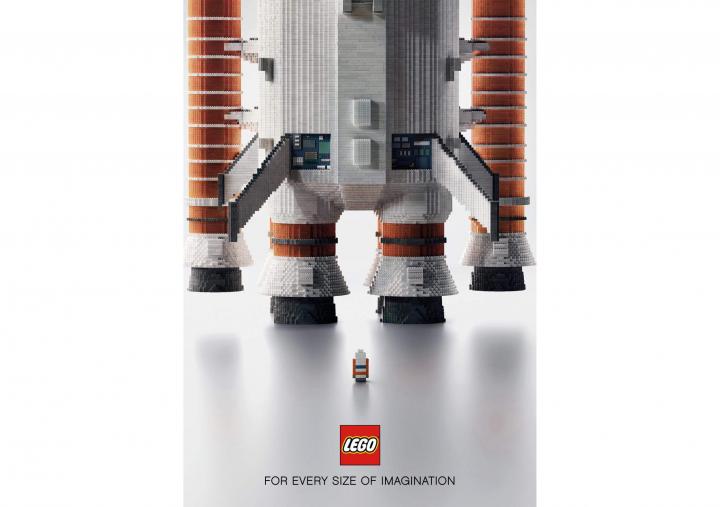 Spaceship, Empire State and Dragon - LEGO Spaceship, Empire State and Dragon - LEGO