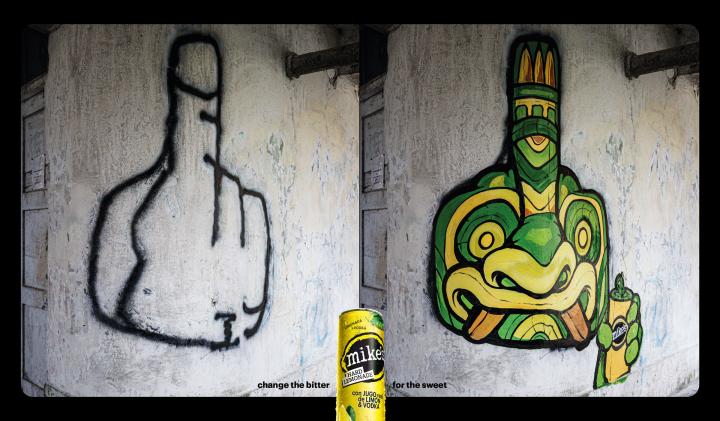 The Sweetest Graffits - Mike's Hard Lemonade | Ogilvy The Sweetest Graffits - Mike's Hard Lemonade | Ogilvy