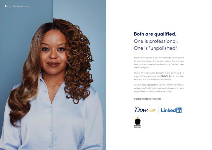 Black Hair Is Professional - Dove and LinkedIn | Ogilvy