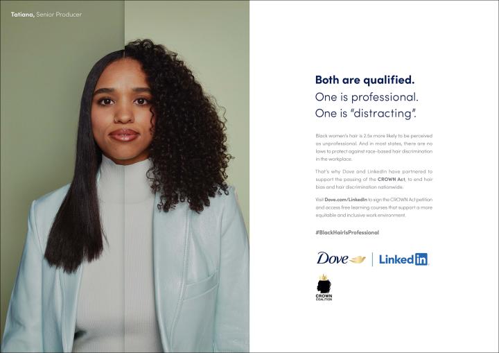 Black Hair Is Professional - Dove and LinkedIn | Ogilvy Black Hair Is Professional - Dove and LinkedIn | Ogilvy