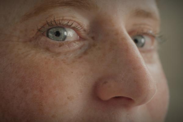 Close up of a person