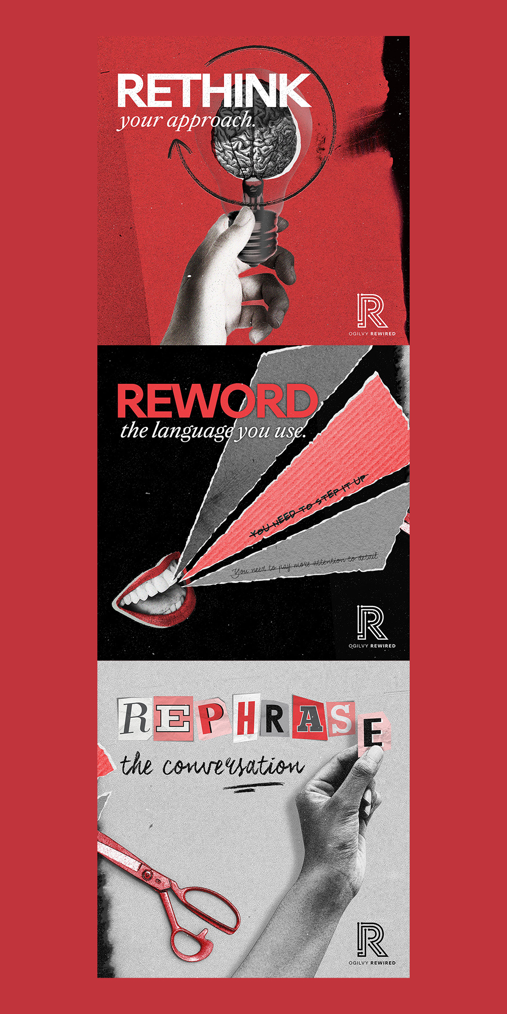 Rewired, Rethink, Reword, Rephrase