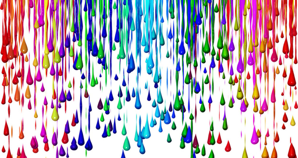 Paint drops