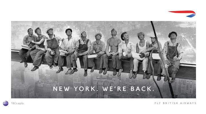 New York. We're Back - British Airways | Ogilvy